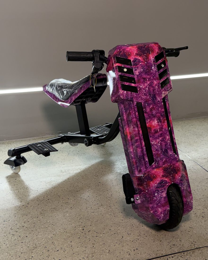 Drift Trike Elétrico na cor Roxo Galáxia na Elétricas Brasil, Anápolis, foto 1