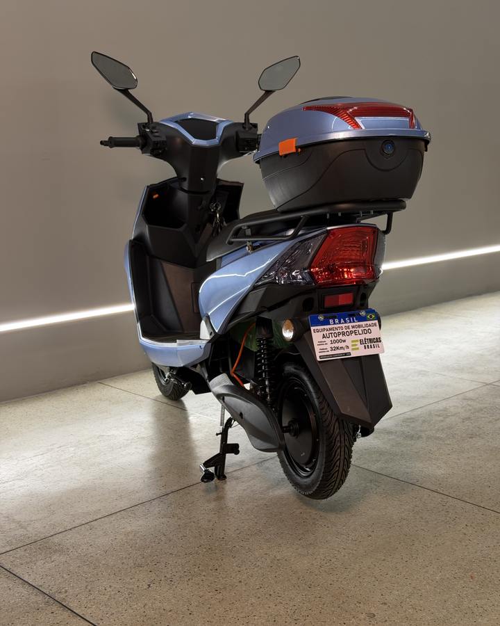 Scooter EVOMAX 1000W na cor Azul na Elétricas Brasil, Anápolis, foto 5