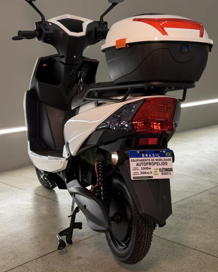 Scooter EVOMAX 1000W na cor Branca na Elétricas Brasil, Anápolis, foto 4