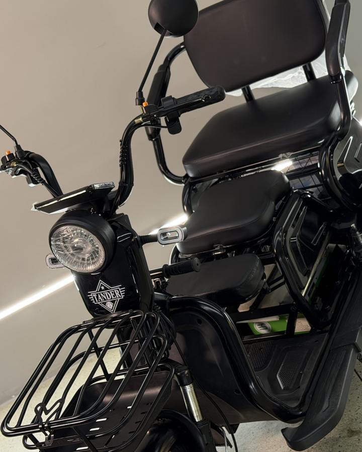 Triciclo Elétrico 1000W na cor Preto na Elétricas Brasil, Anápolis, foto 5