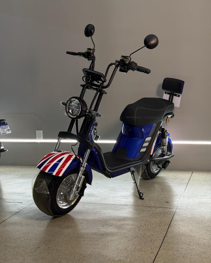 Scooter X13 1000W na cor Bandeira na Elétricas Brasil, Anápolis, foto 2