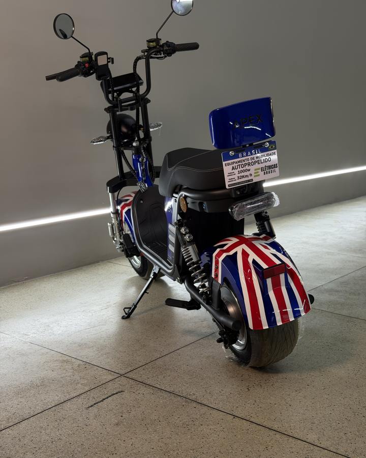 Scooter X13 1000W na cor Bandeira na Elétricas Brasil, Anápolis, foto 4