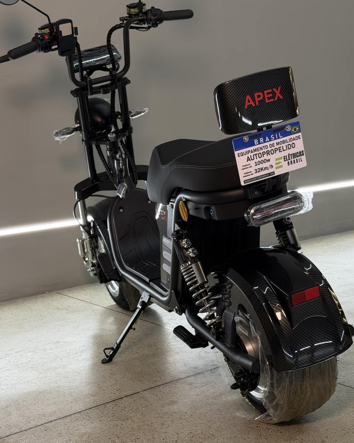 Scooter X13 1000W na cor Carbono na Elétricas Brasil, Anápolis, foto 5