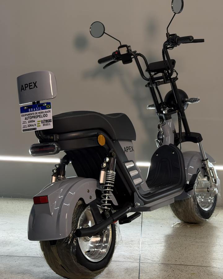Scooter X13 1000W na cor Cinza Cimento na Elétricas Brasil, Anápolis, foto 3