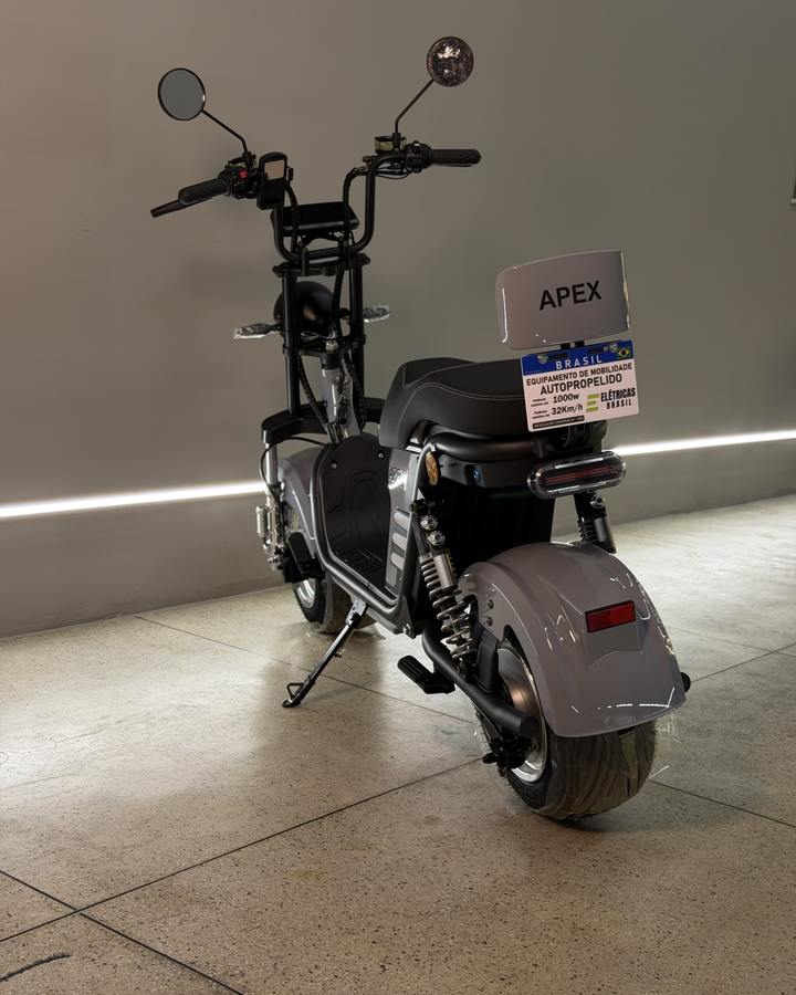 Scooter X13 1000W na cor Cinza Cimento na Elétricas Brasil, Anápolis, foto 4