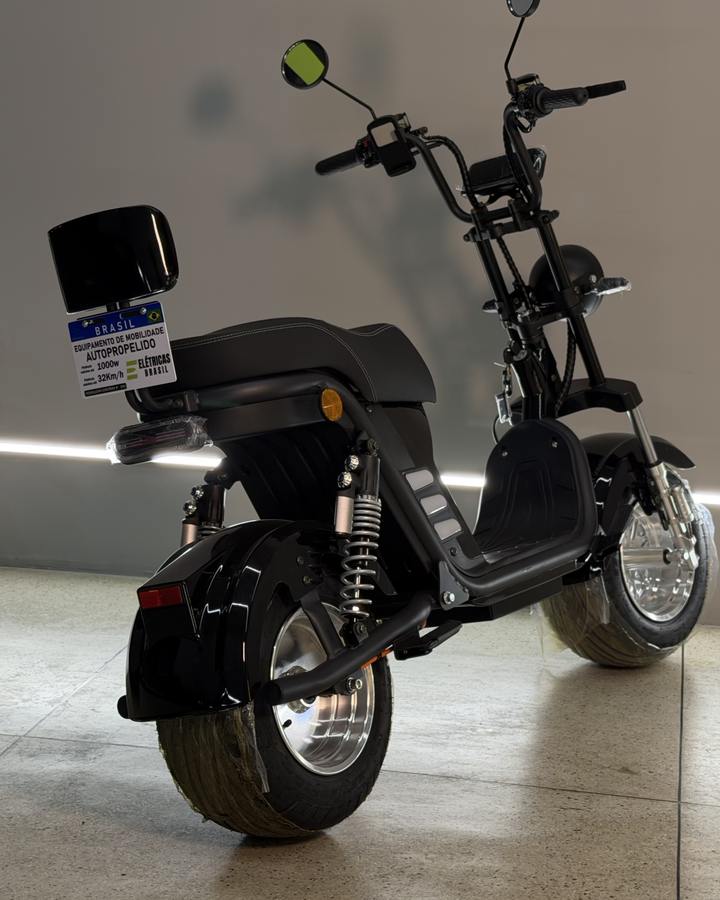 Scooter X13 1000W na cor Preta na Elétricas Brasil, Anápolis, foto 3