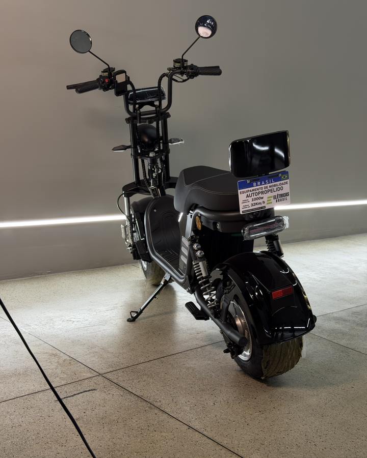Scooter X13 1000W na cor Preta na Elétricas Brasil, Anápolis, foto 4