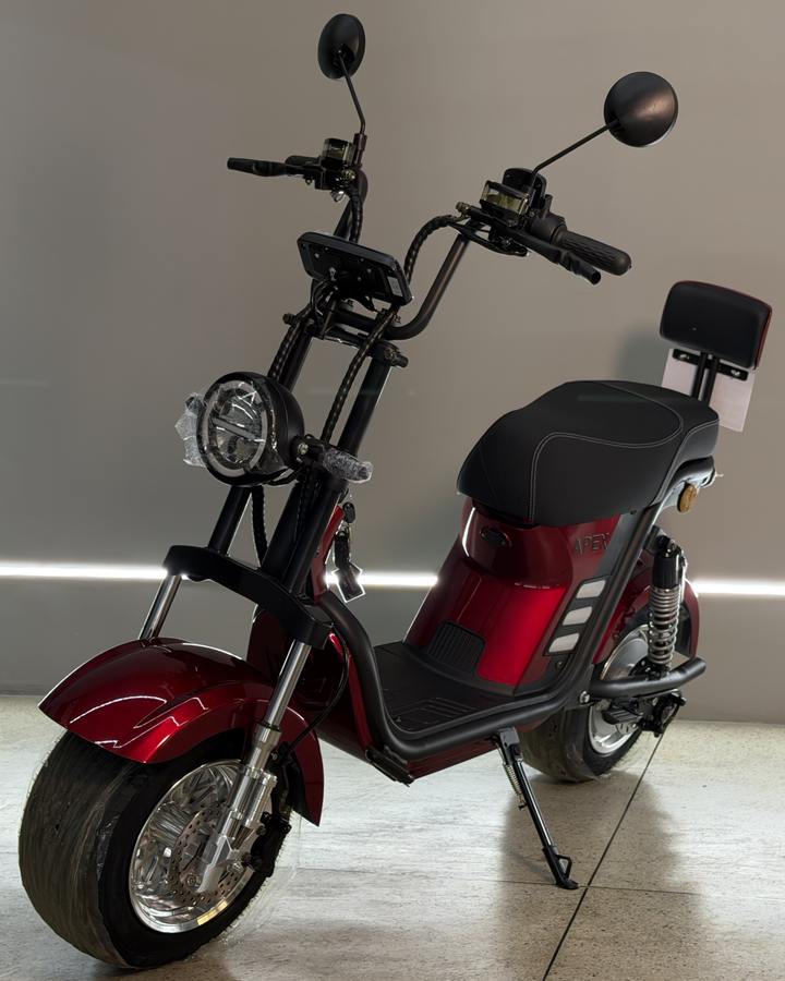 Scooter X13 1000W na cor Vinho na Elétricas Brasil, Anápolis, foto 2
