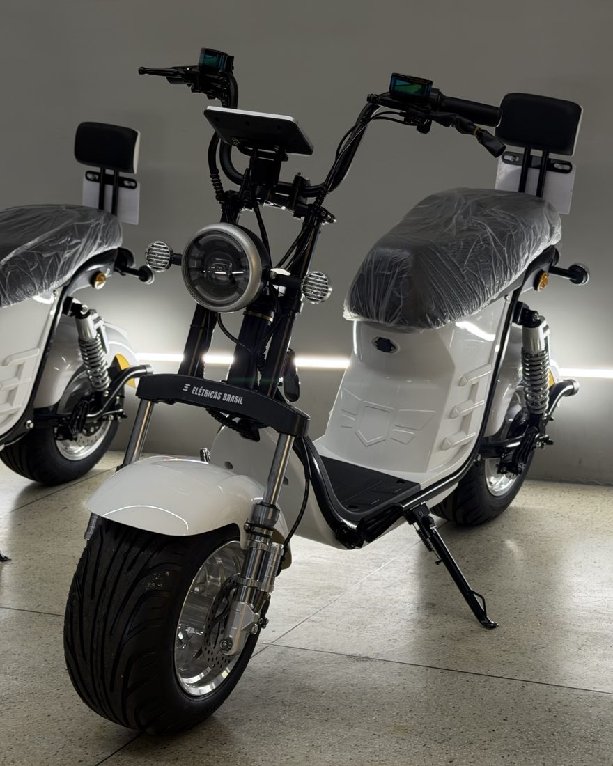 Scooter X13 PRO Sunset 1000W na cor Branca na Elétricas Brasil, Anápolis, foto 1