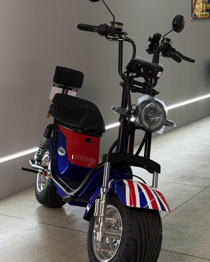 Scooter X18 PRO 1000W na cor Bandeira na Elétricas Brasil, Anápolis, foto 2